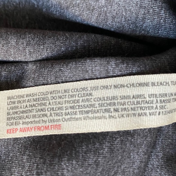 Free People Movement Women Dark Grey Braided Side Leggings Athletic Pants Size S - Picture 6 of 6